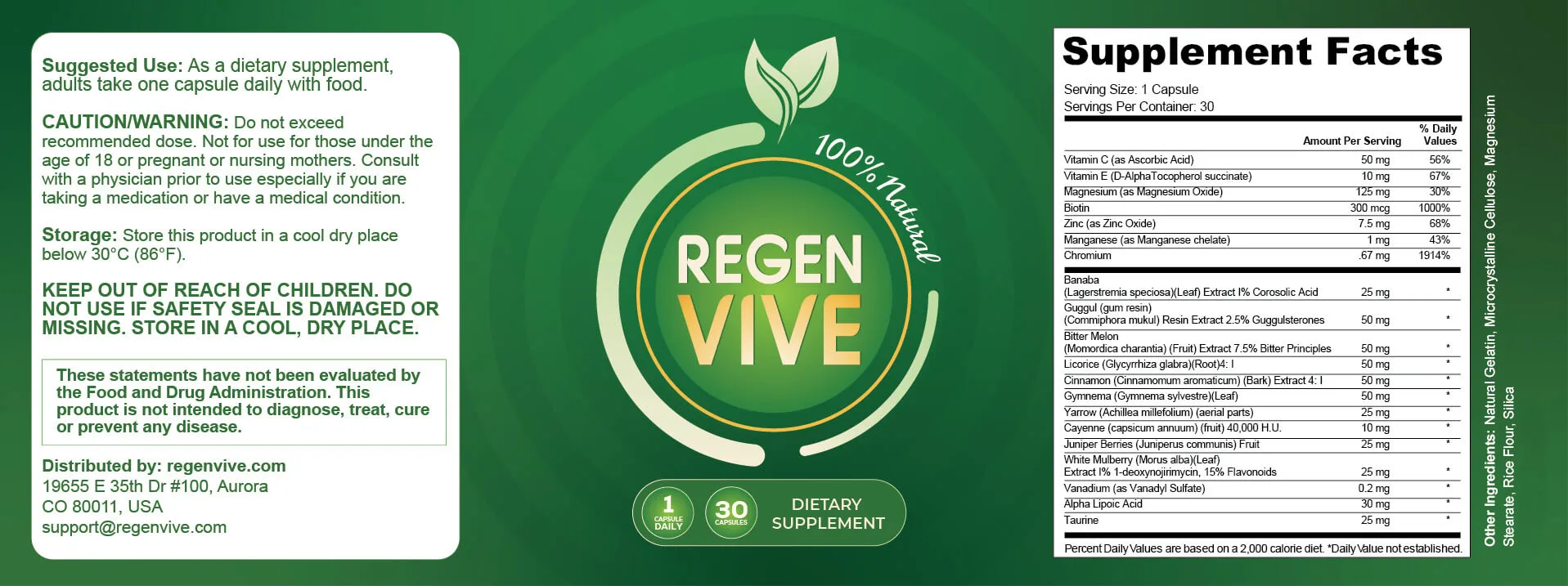 RegenVive Certification